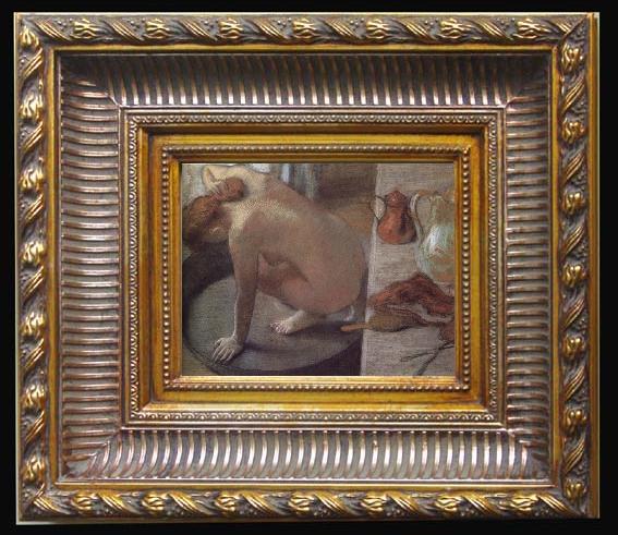 framed  Edgar Degas Tub, Ta024-3
